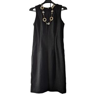 Michael Kors Gorgeous sz2, little black wool dress EUC